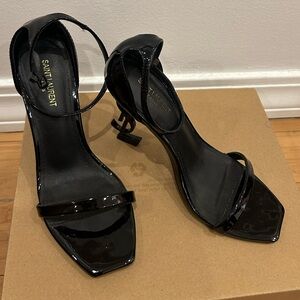Saint Laurent Glossy Black Heels